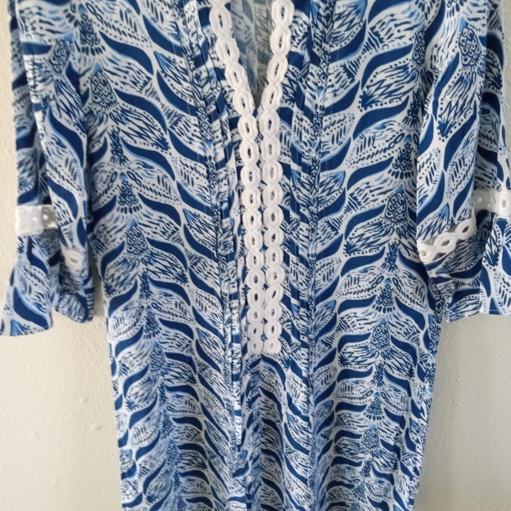 LILLY PULITZER Hollie Mermaid Tail Tunic Top/Dress | XXS - Picture 5 of 10
